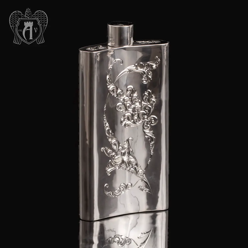 Серебряная фляжка  «Султан» - фото 2