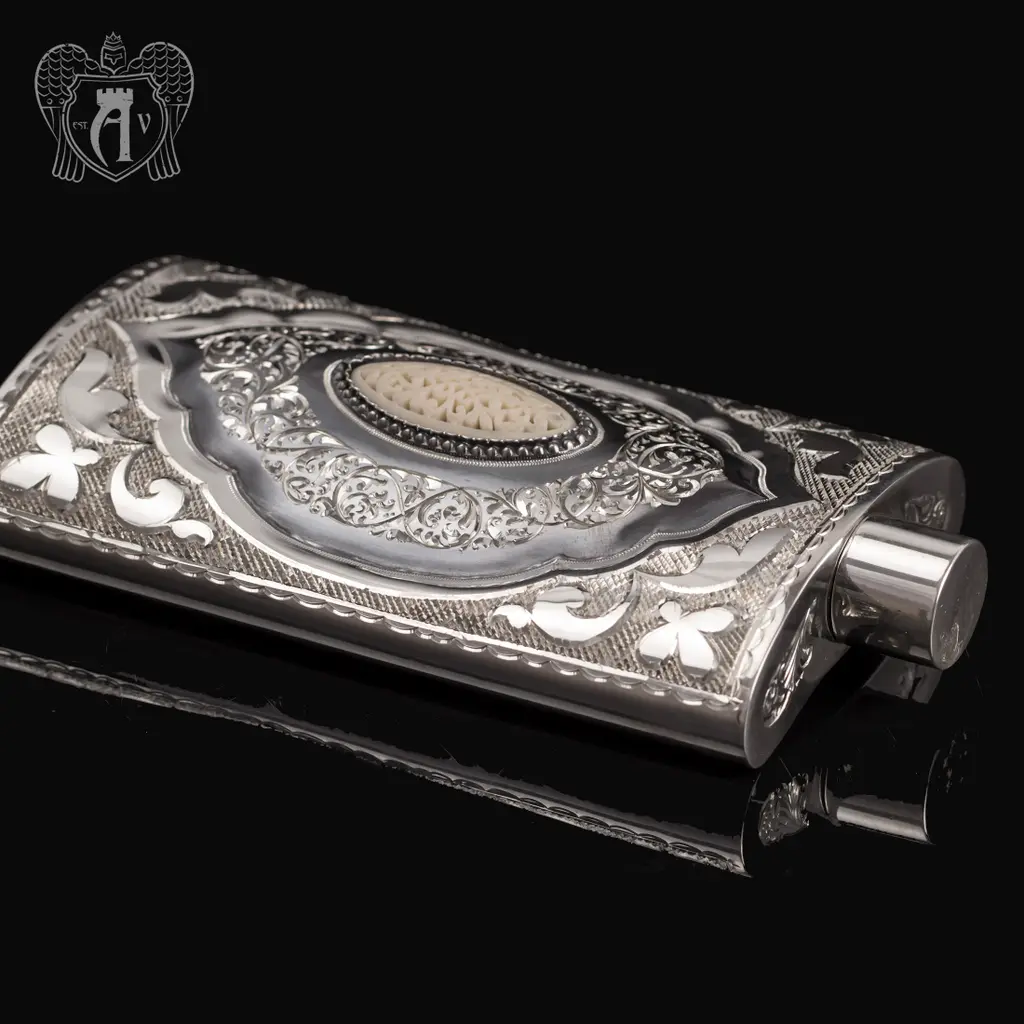 Серебряная фляжка  «Султан» - фото 3