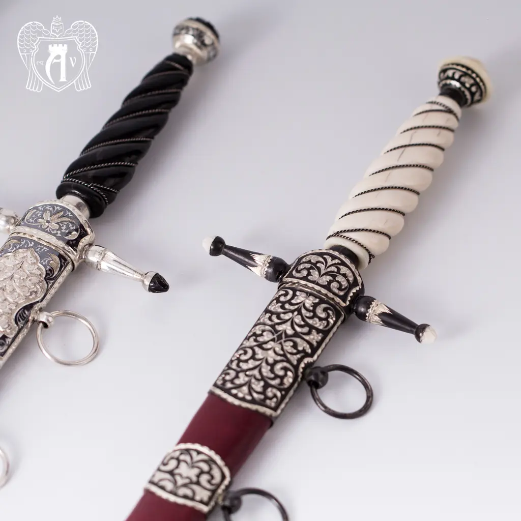 Офицерский морской кортик  из серебра  «Офицерский» - фото 3