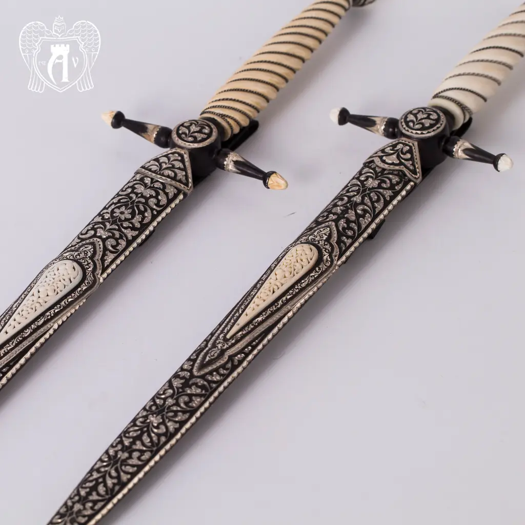 Кинжал из серебра  «Норд» - фото 3