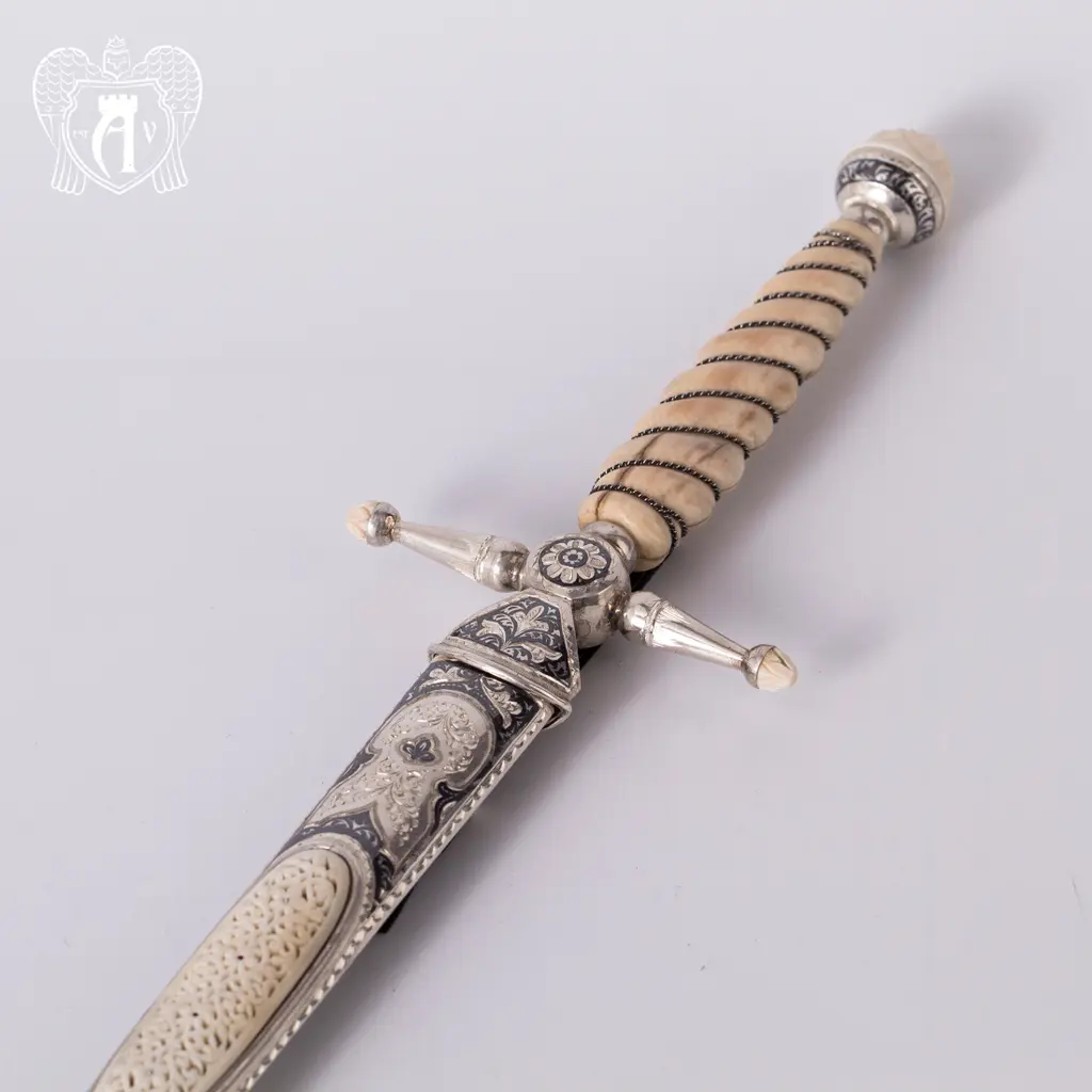 Кинжал из серебра  «Норд 2» - фото 6