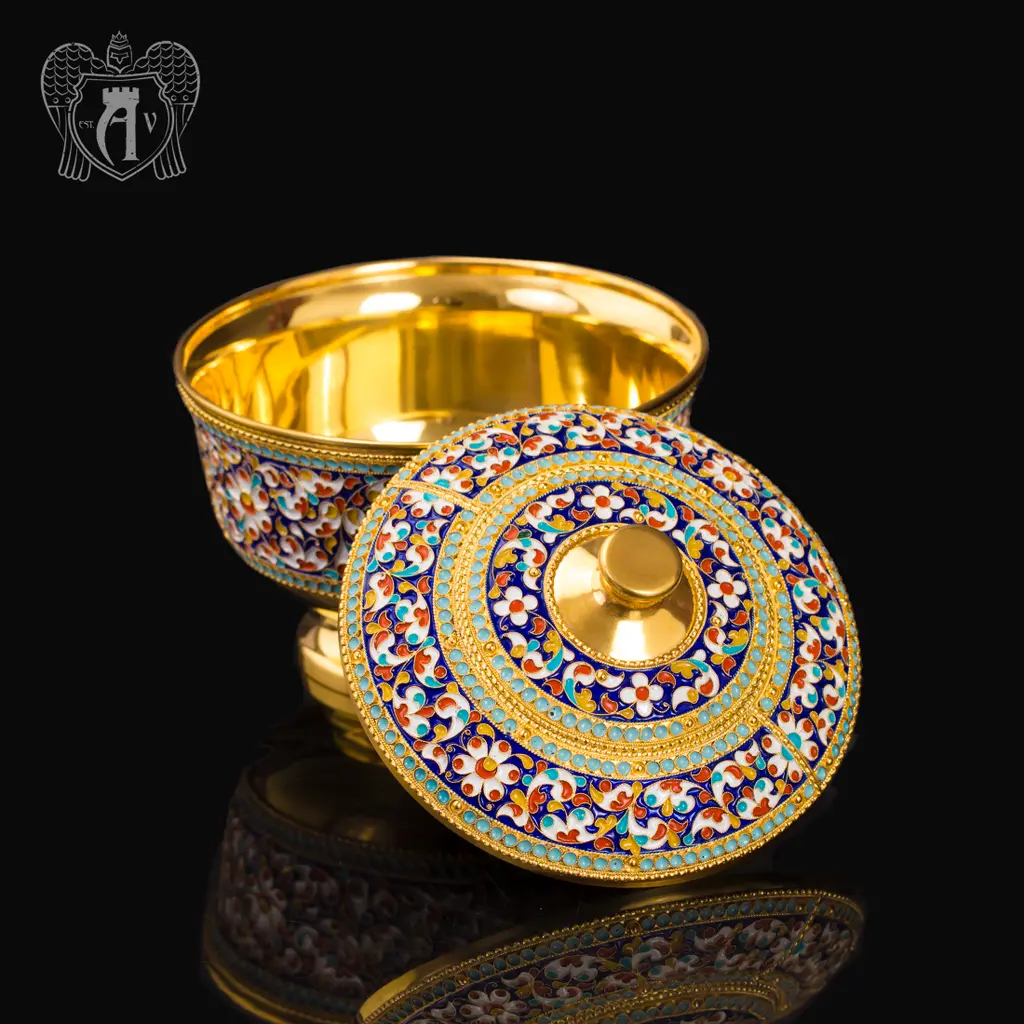 Серебряный сервиз чайный «Графский» - фото 5