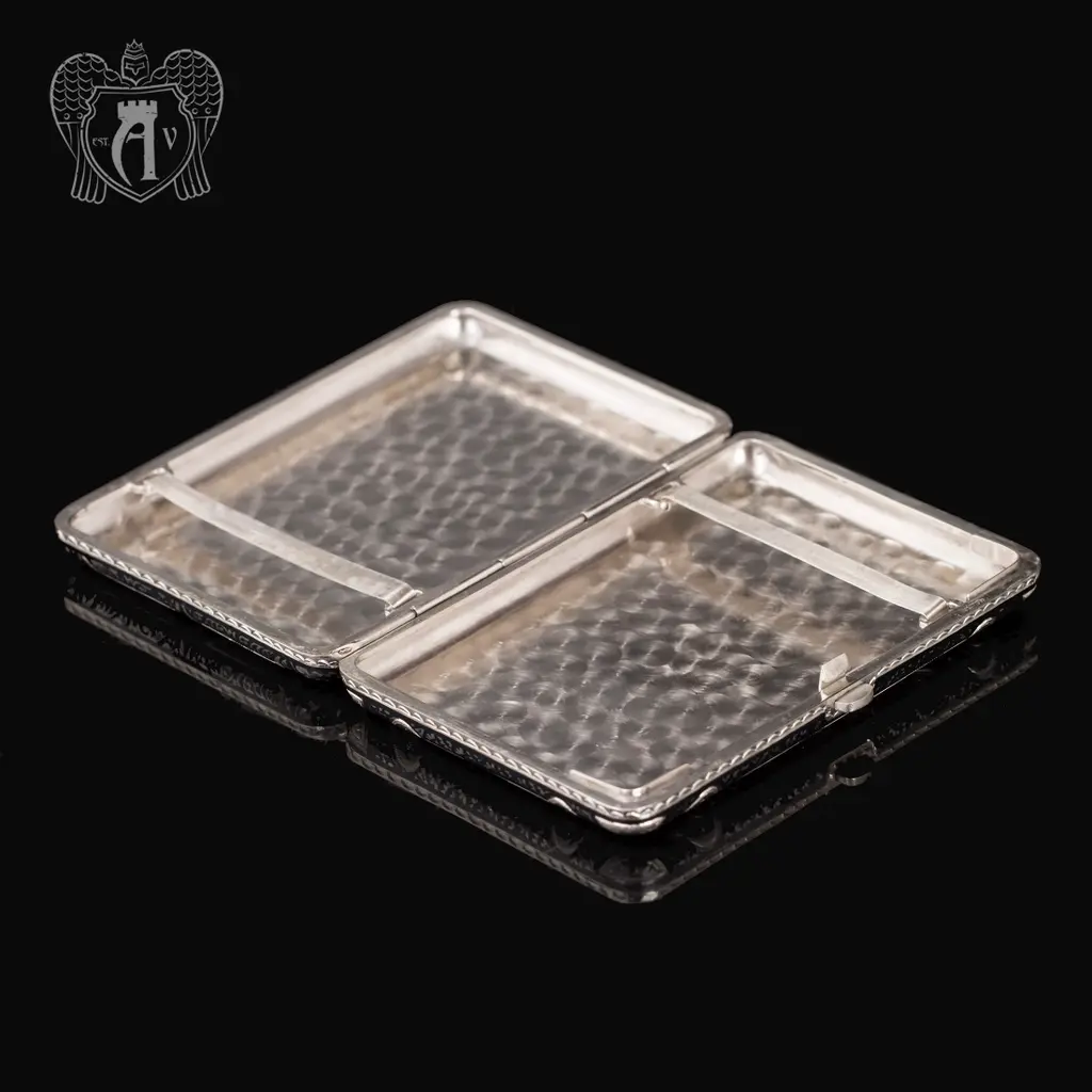 Портсигар из серебра «Доминик» - фото 4