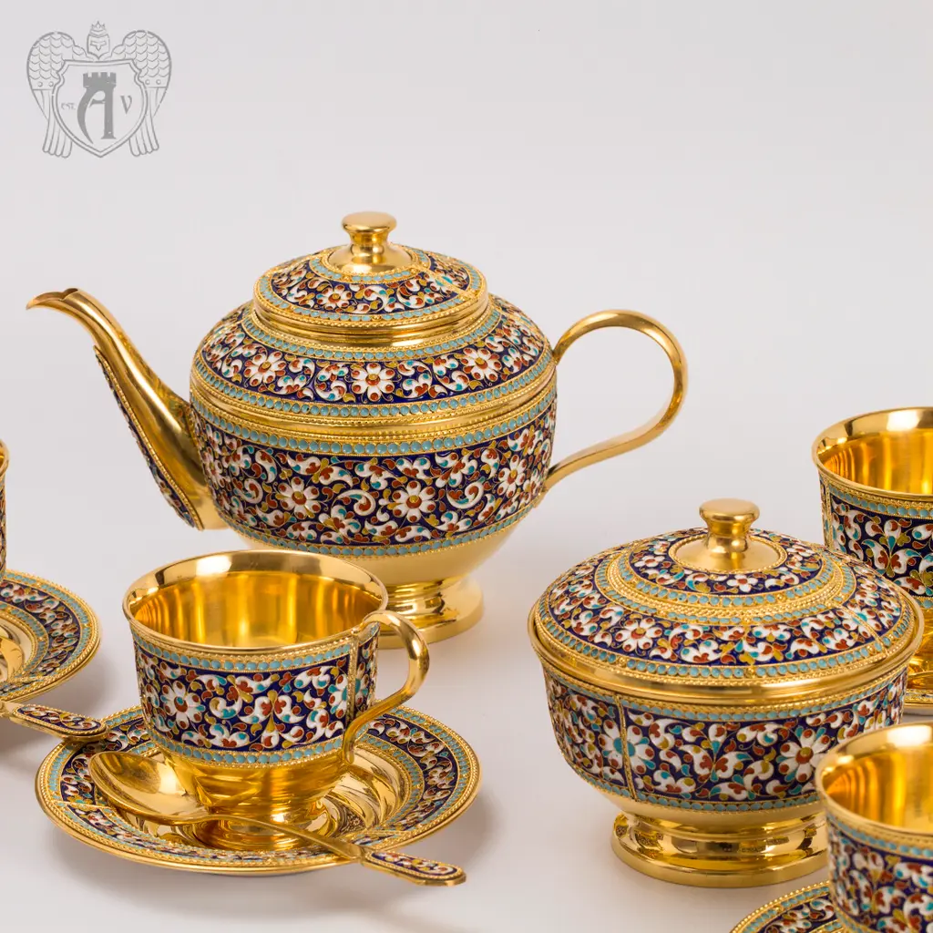 Серебряная сахарница «Графская» - фото 5