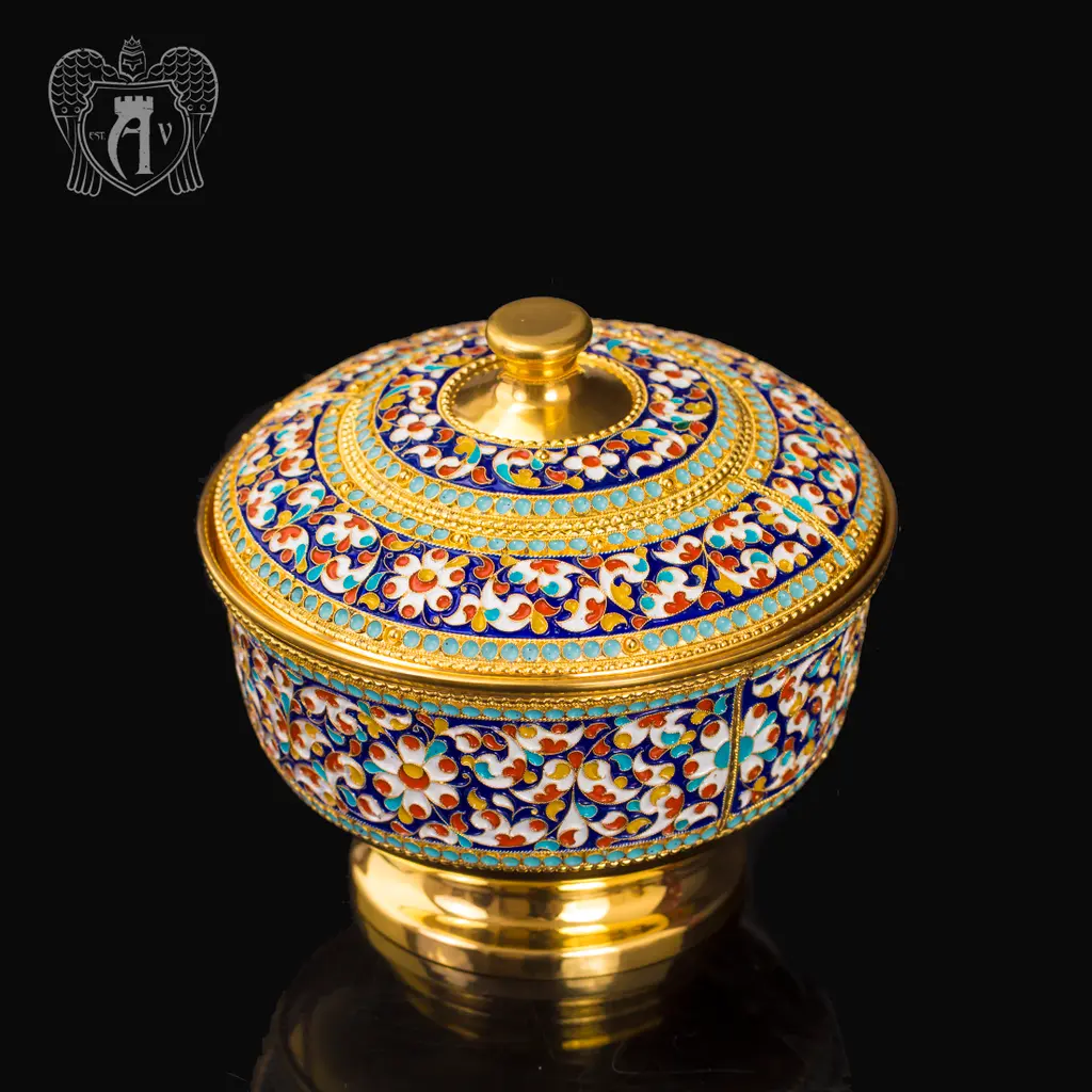 Серебряная сахарница «Графская» - фото 6