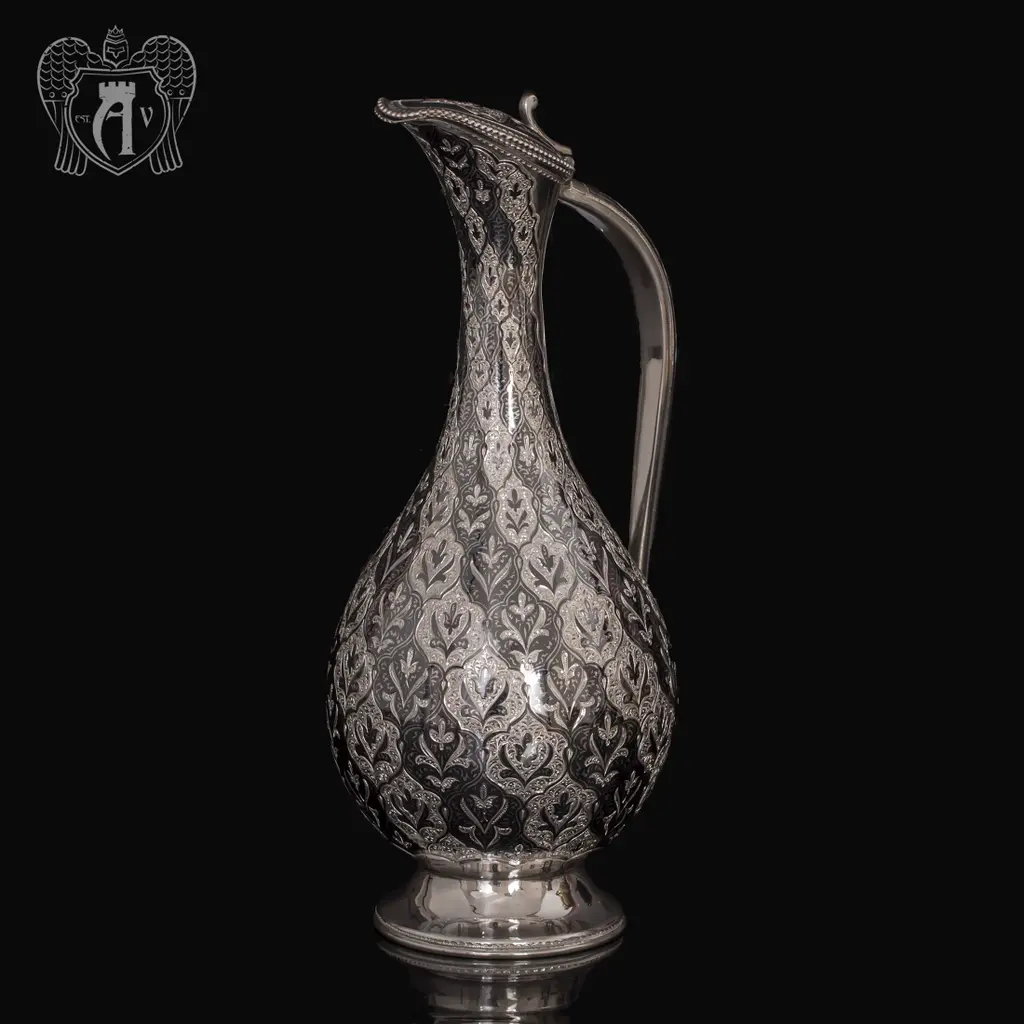 Набор винный из серебра «Кубачинка» - фото 6