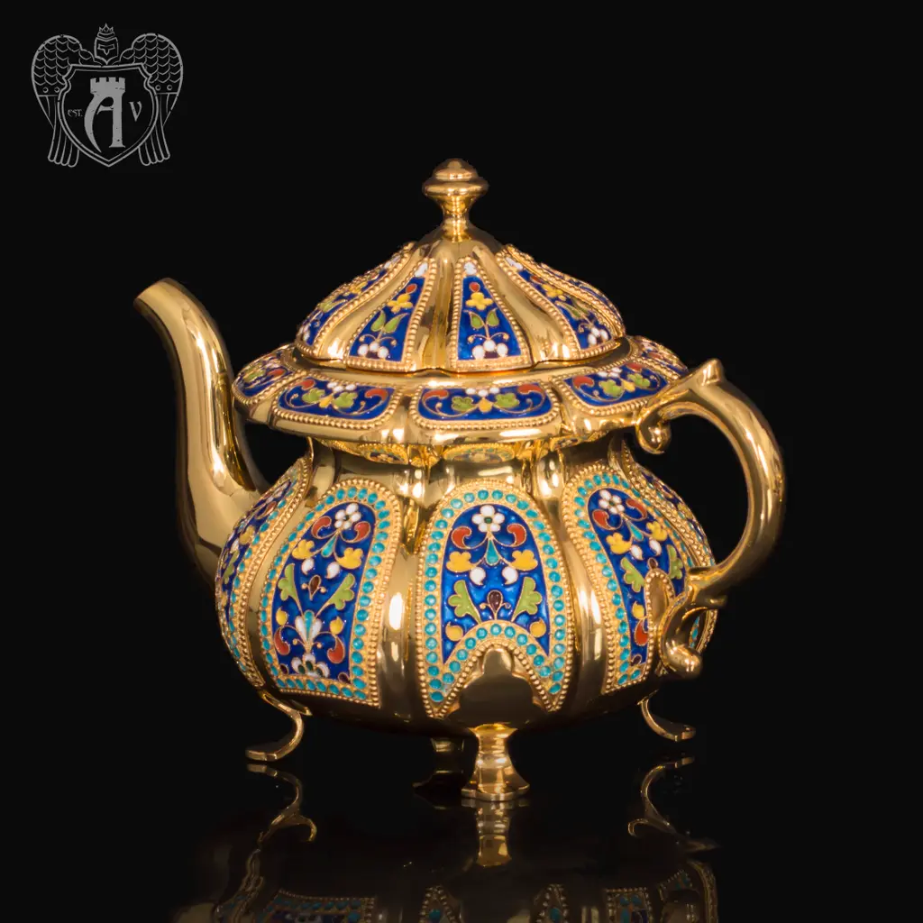 Заварочный чайник серебряный «Наполеон» - фото 3