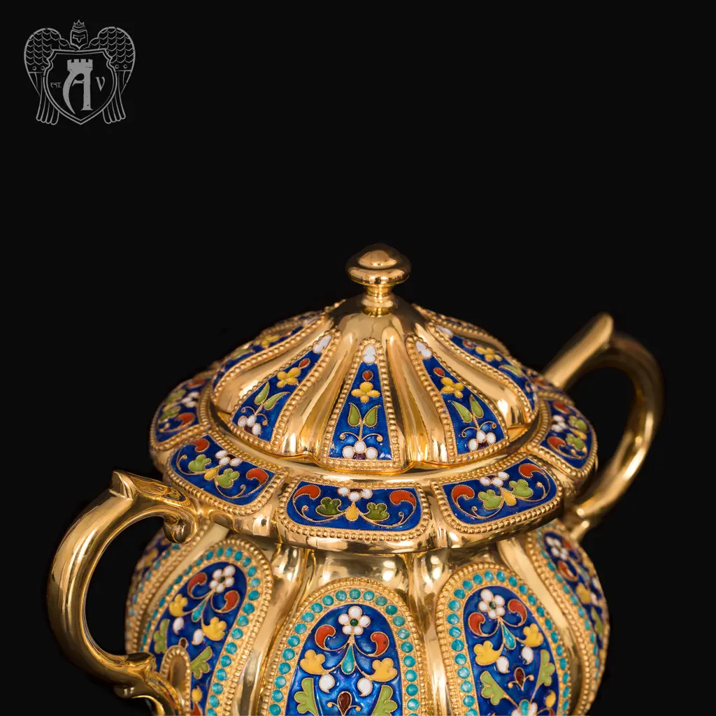 Серебряная сахарница «Наполеон» - фото 3