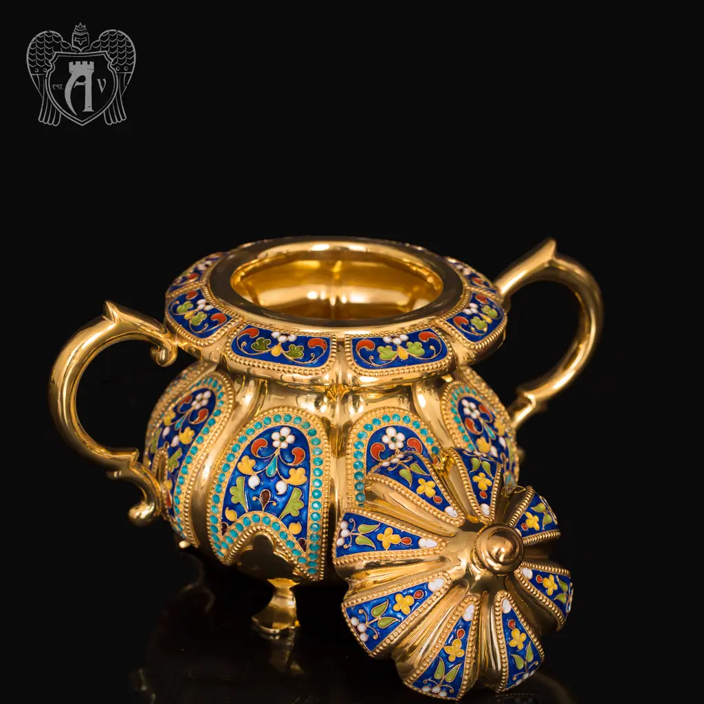 Серебряная сахарница «Наполеон» - фото 4