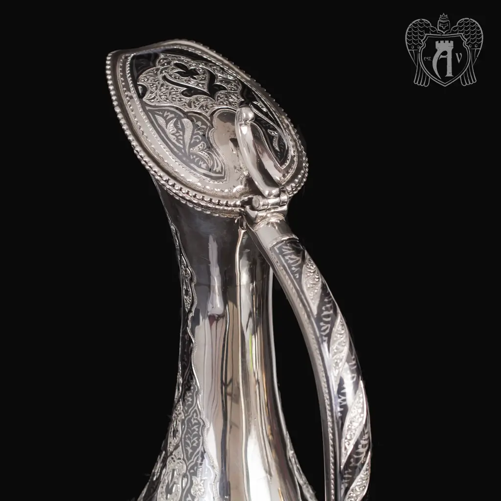 Кувшин для вина из серебра  «Кубачинка» - фото 2