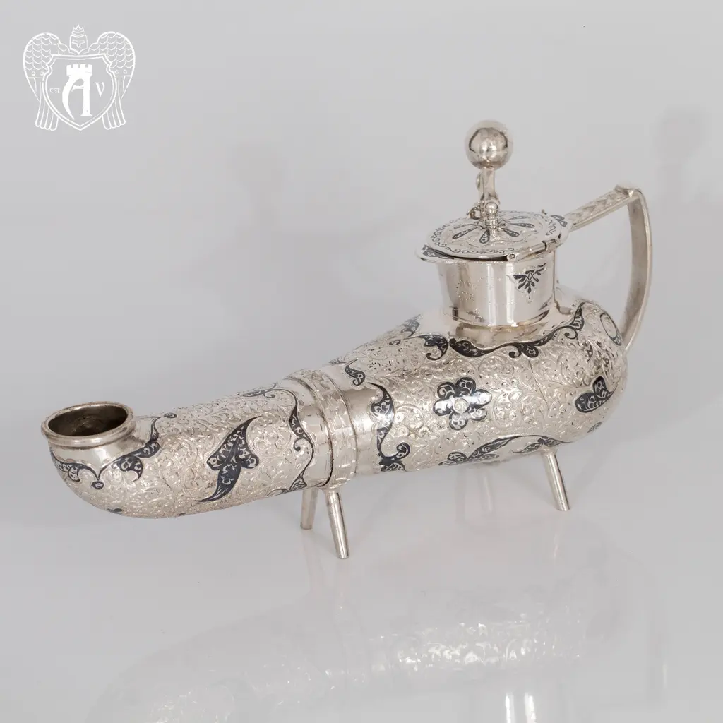Лампада из серебра (чайник) - фото 3