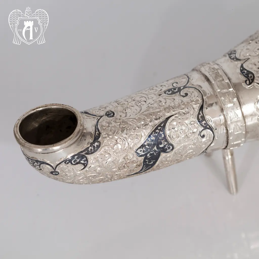 Лампада из серебра (чайник) - фото 4