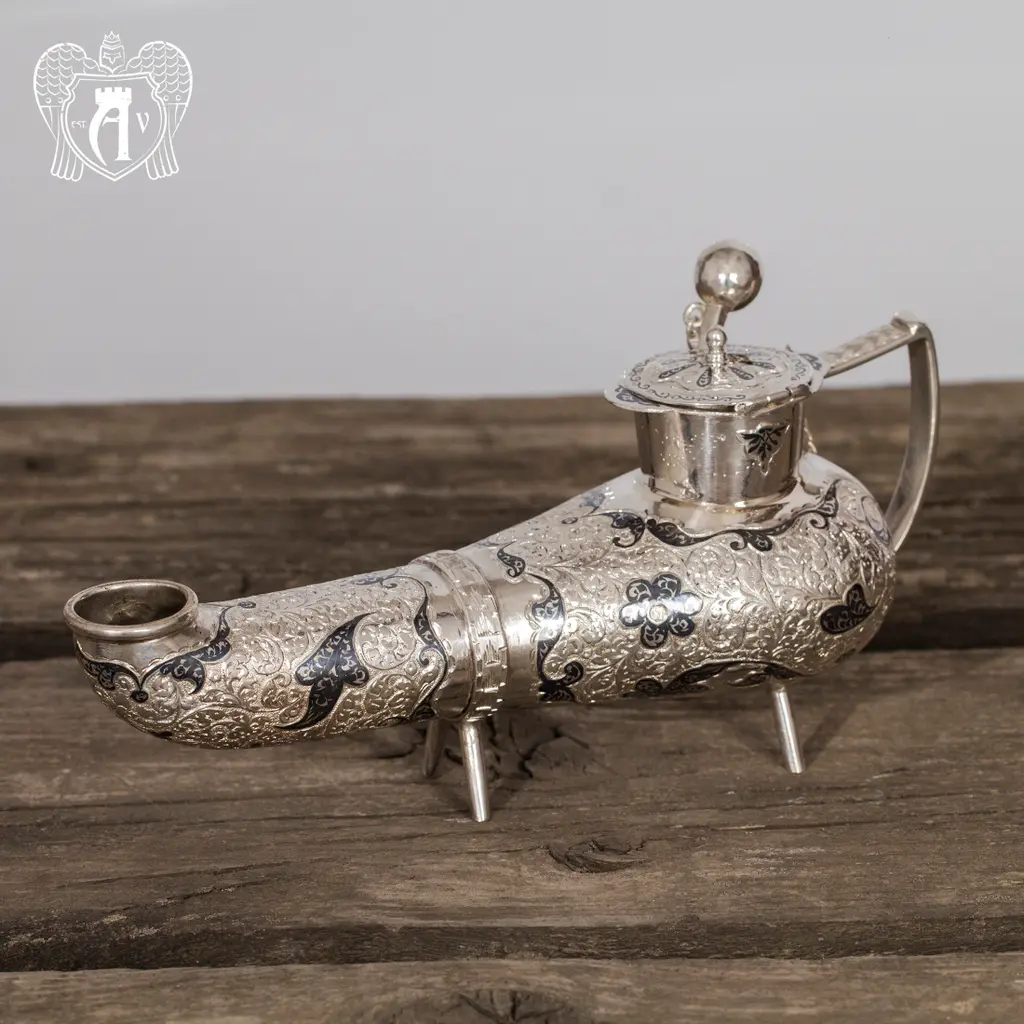 Лампада из серебра (чайник) - фото 6