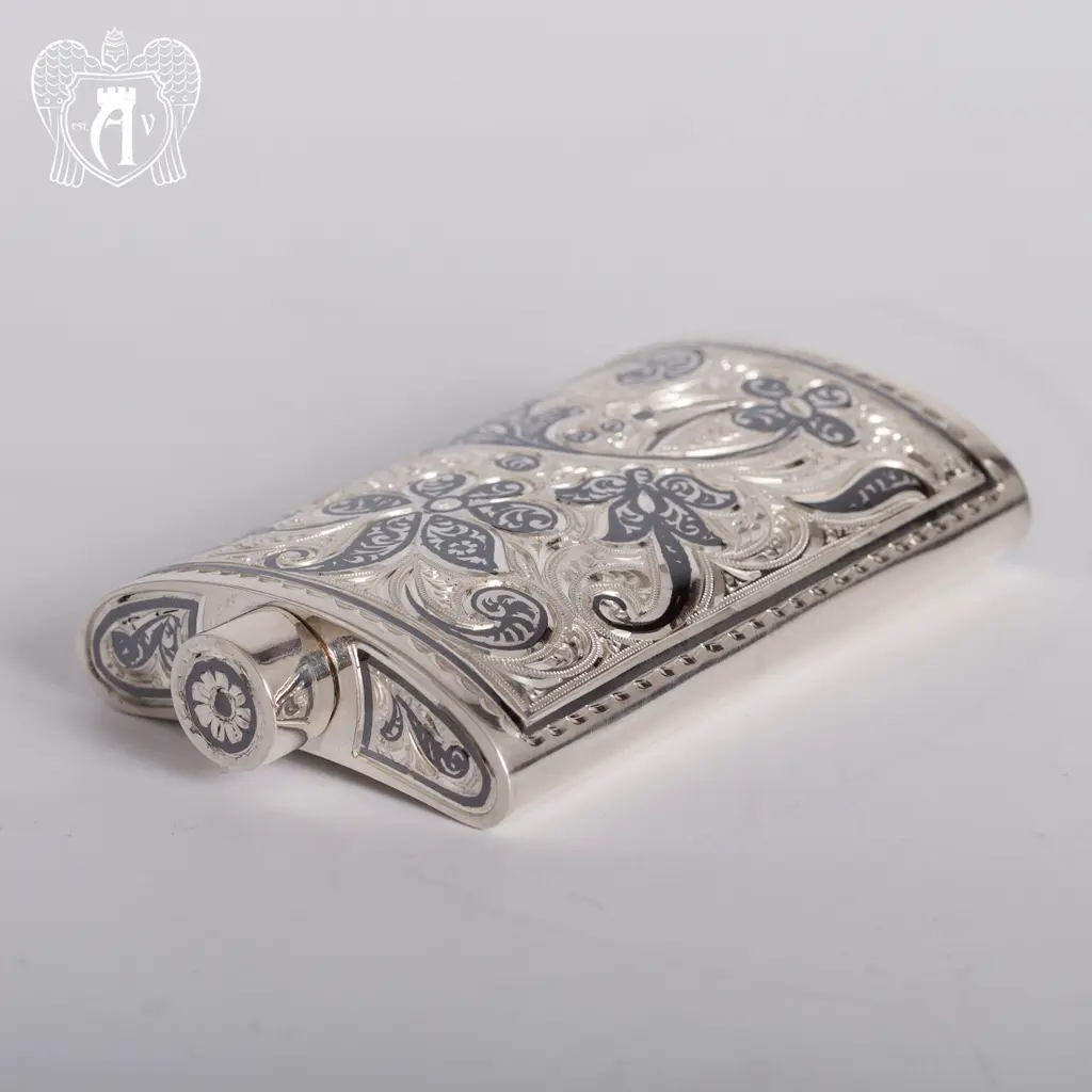 Серебряная фляжка  «Персей» - фото 5