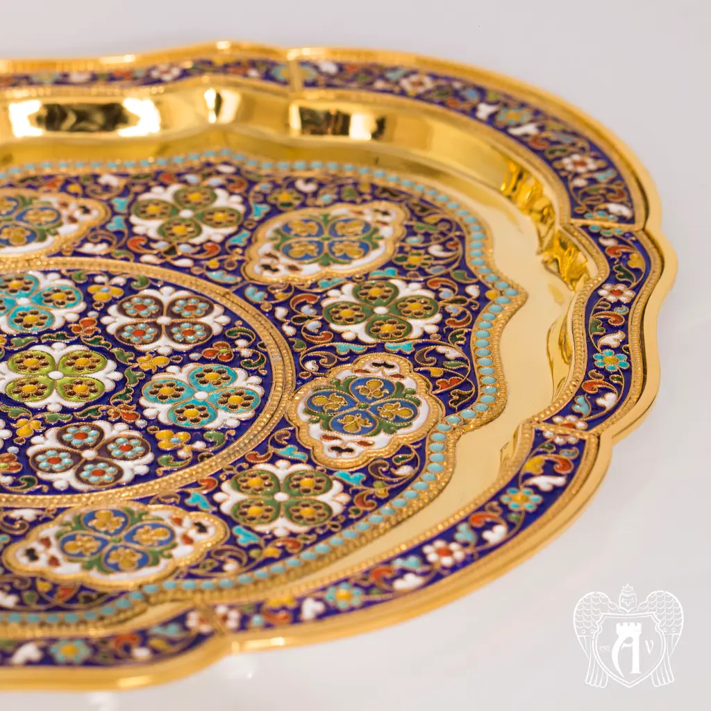 Серебряный поднос «Сильмариллион» - фото 4