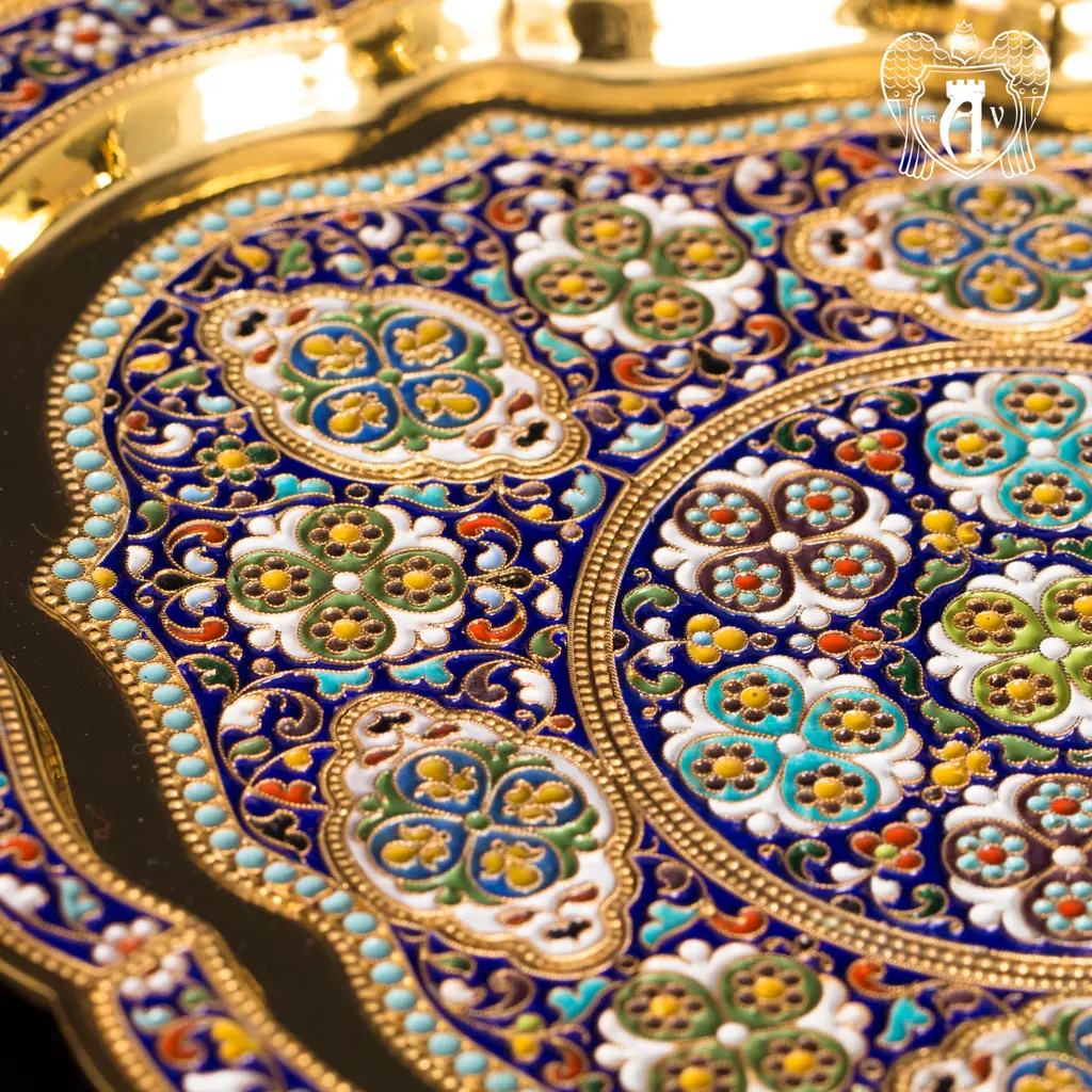 Серебряный поднос «Сильмариллион» - фото 5