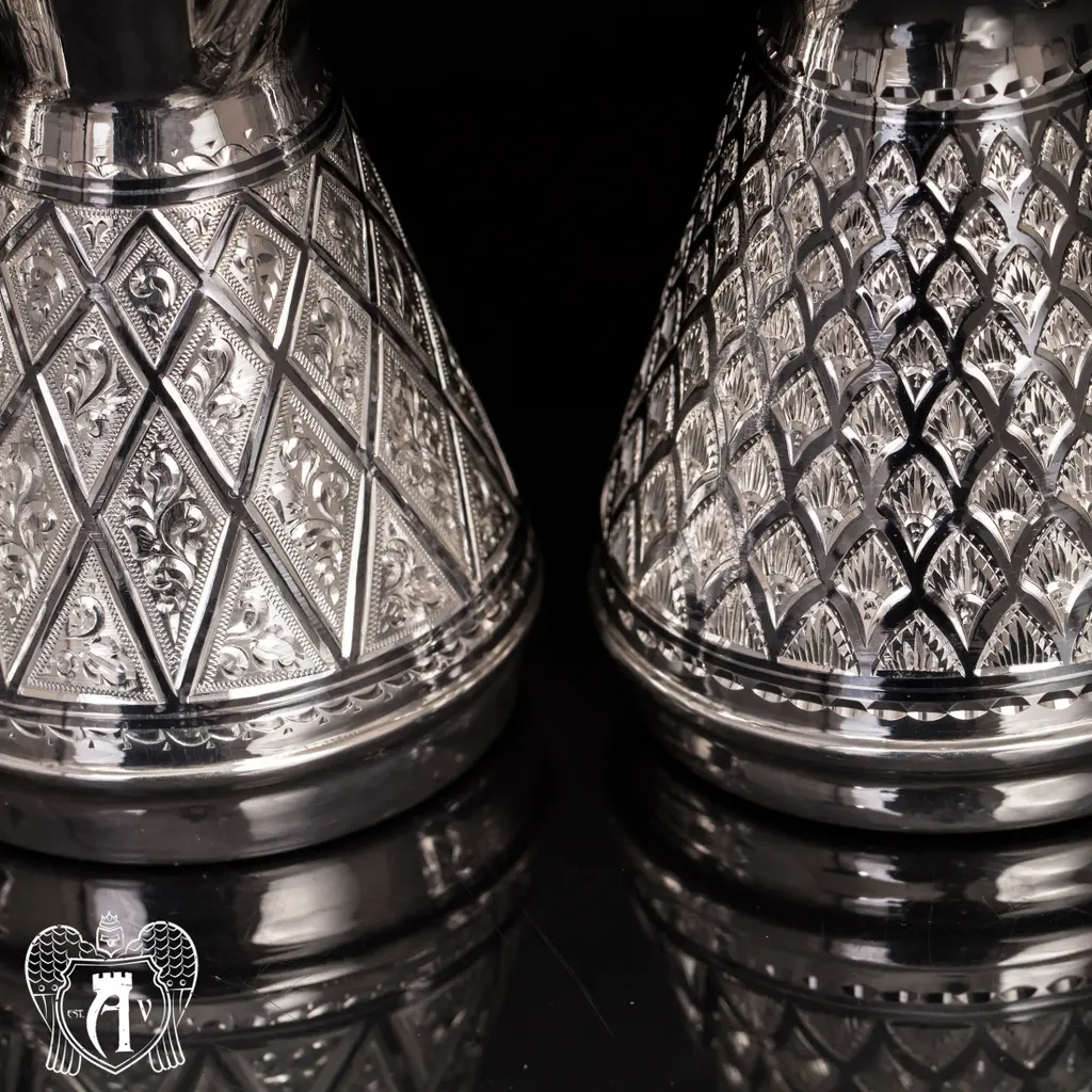 Турка из серебра «Хризолит» - фото 5