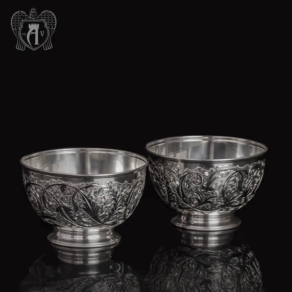 Пиала серебряная «Персия» 925 пробы - фото 2