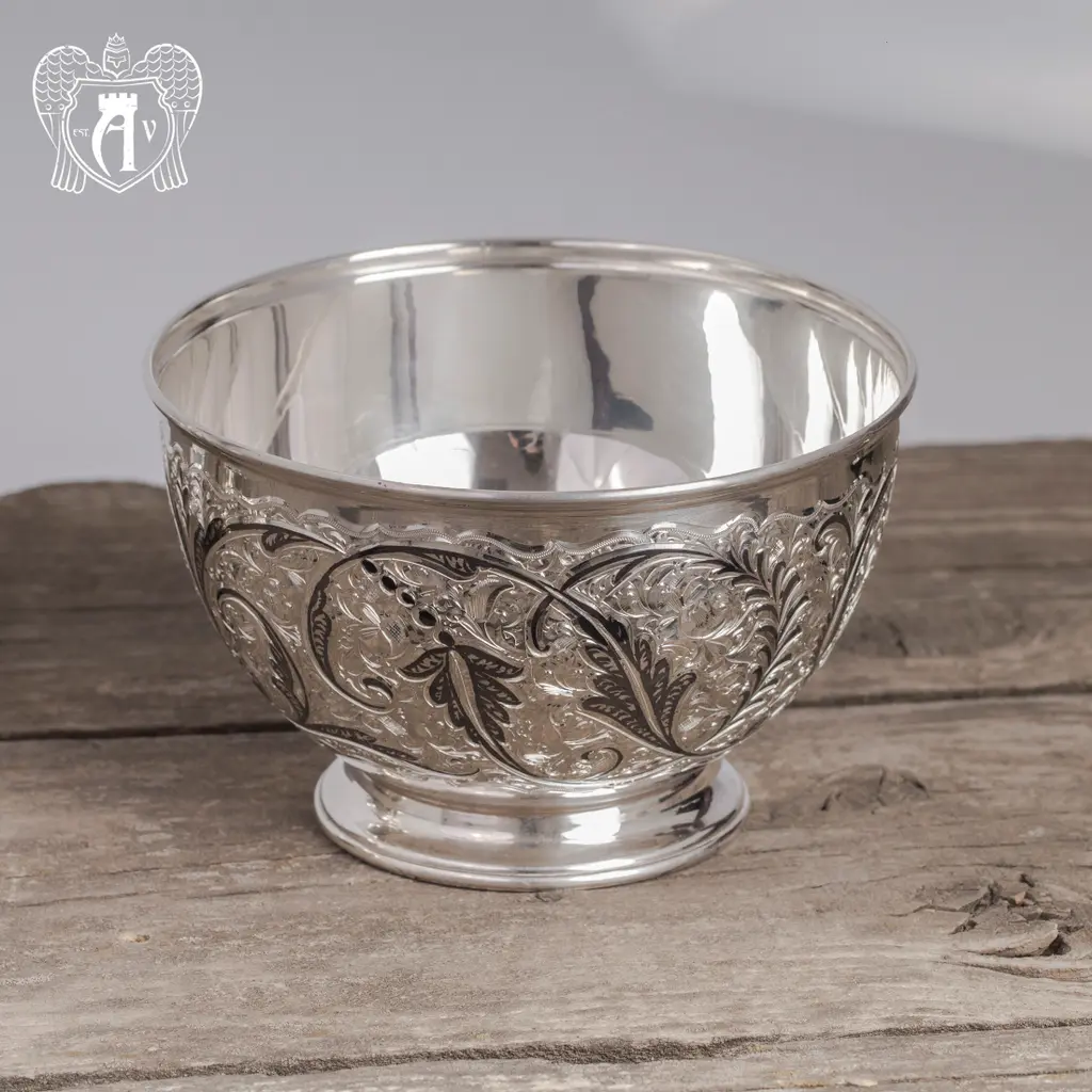 Пиала серебряная «Персия» 925 пробы - фото 3