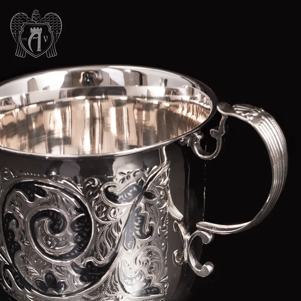 Большая кружка из серебра для напитков  «Тирион» - фото 3