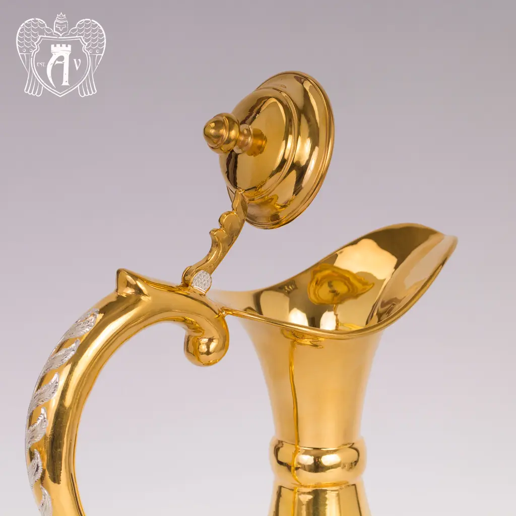 Винный сервиз из серебра с позолотой и эмалью «Борджиа» - фото 6