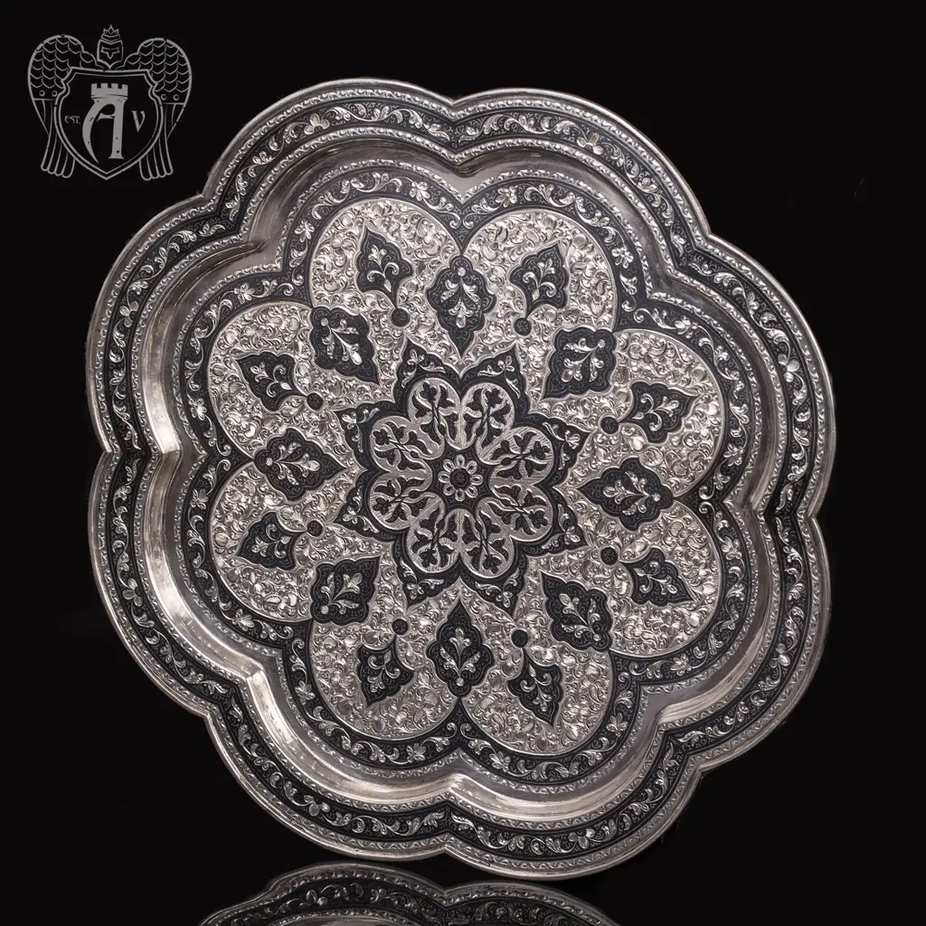 Винный сервиз из серебра  «Тарнаир» - фото 5