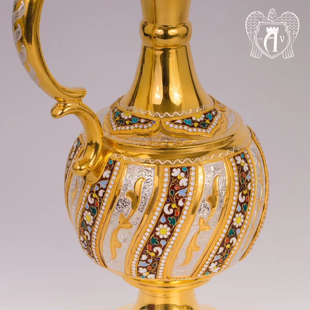 Кувшин из серебра для вина и воды «Борджиа» - фото 6