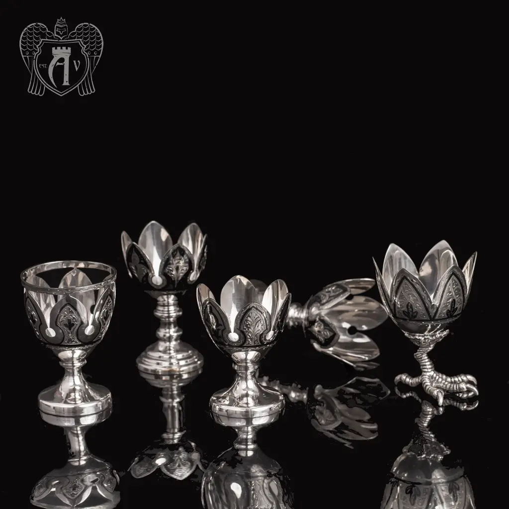 Пашотница серебряная «На курьей ножке» - фото 2