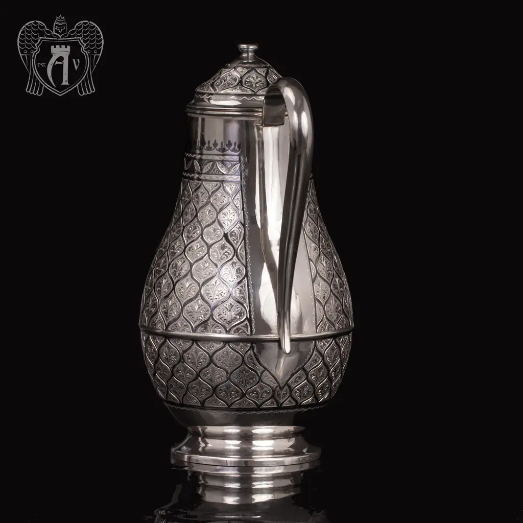 Большой кувшин из серебра «Неаполь» 925 пробы - фото 2