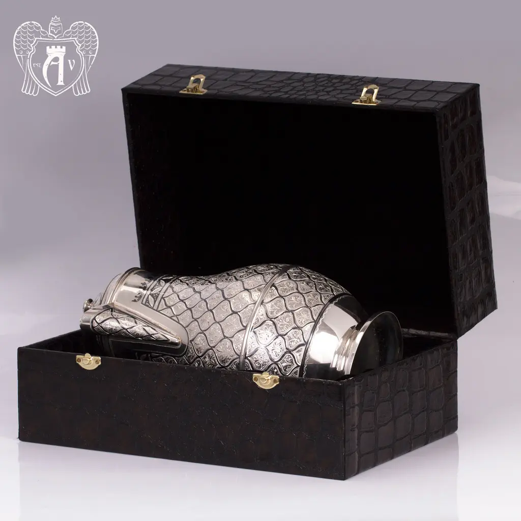 Большой кувшин из серебра «Неаполь» 925 пробы - фото 5