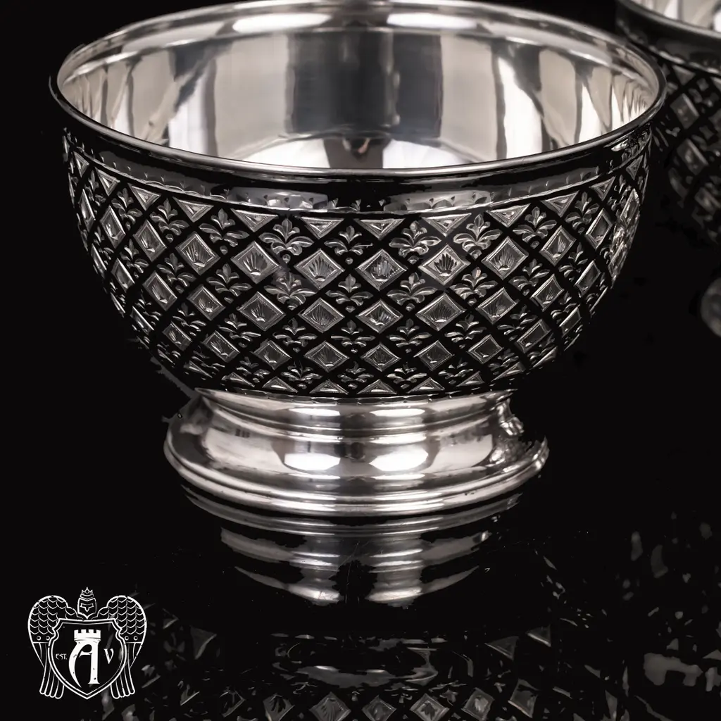 Пиала серебряная «Княжеская» набор 925 пробы - фото 2