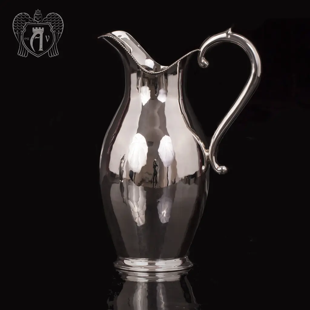 Кувшин серебряный «Палермо» гладкий - фото 2