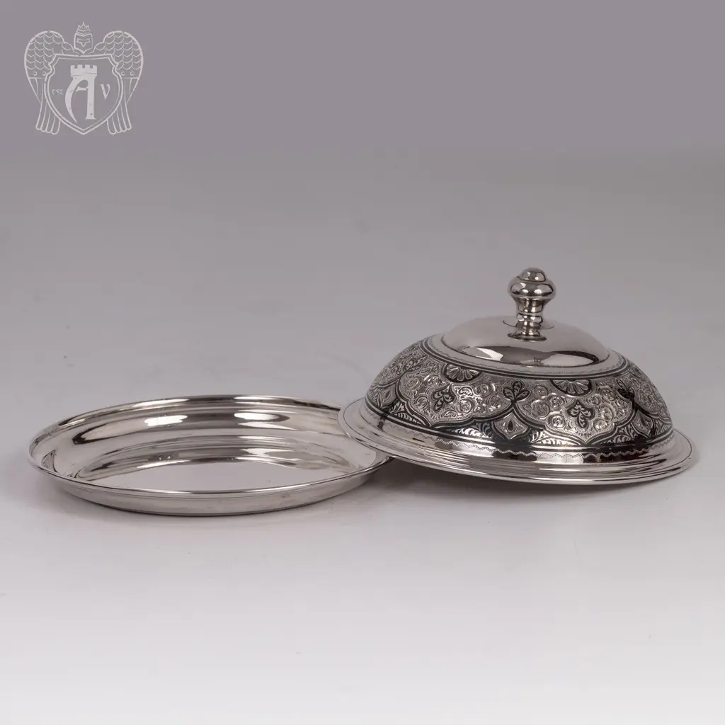 Масленка серебряная «Аллегро» - фото 2