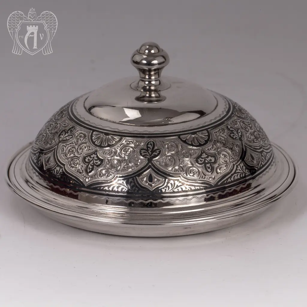 Масленка серебряная «Аллегро» - фото 5