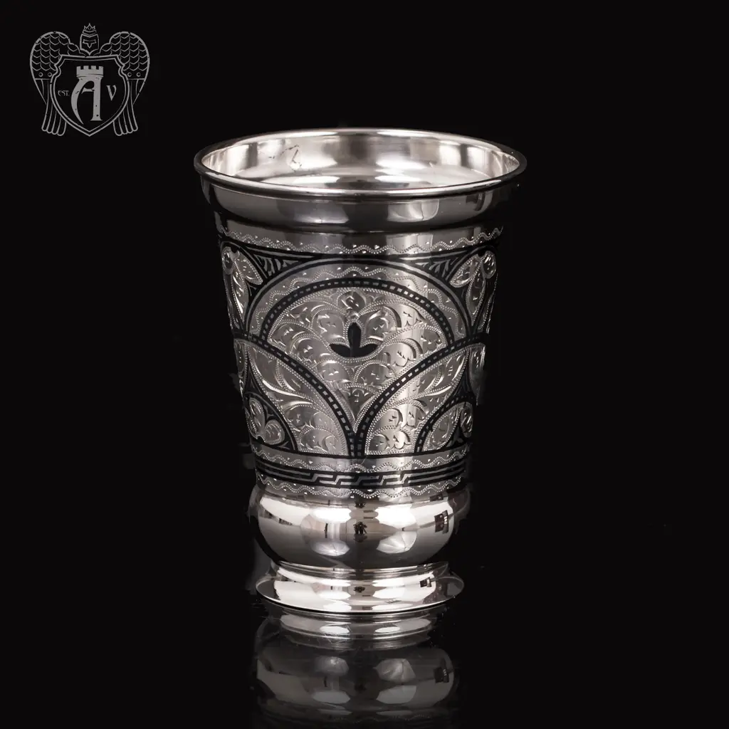 Набор  стаканов из серебра  «Верона» - фото 2