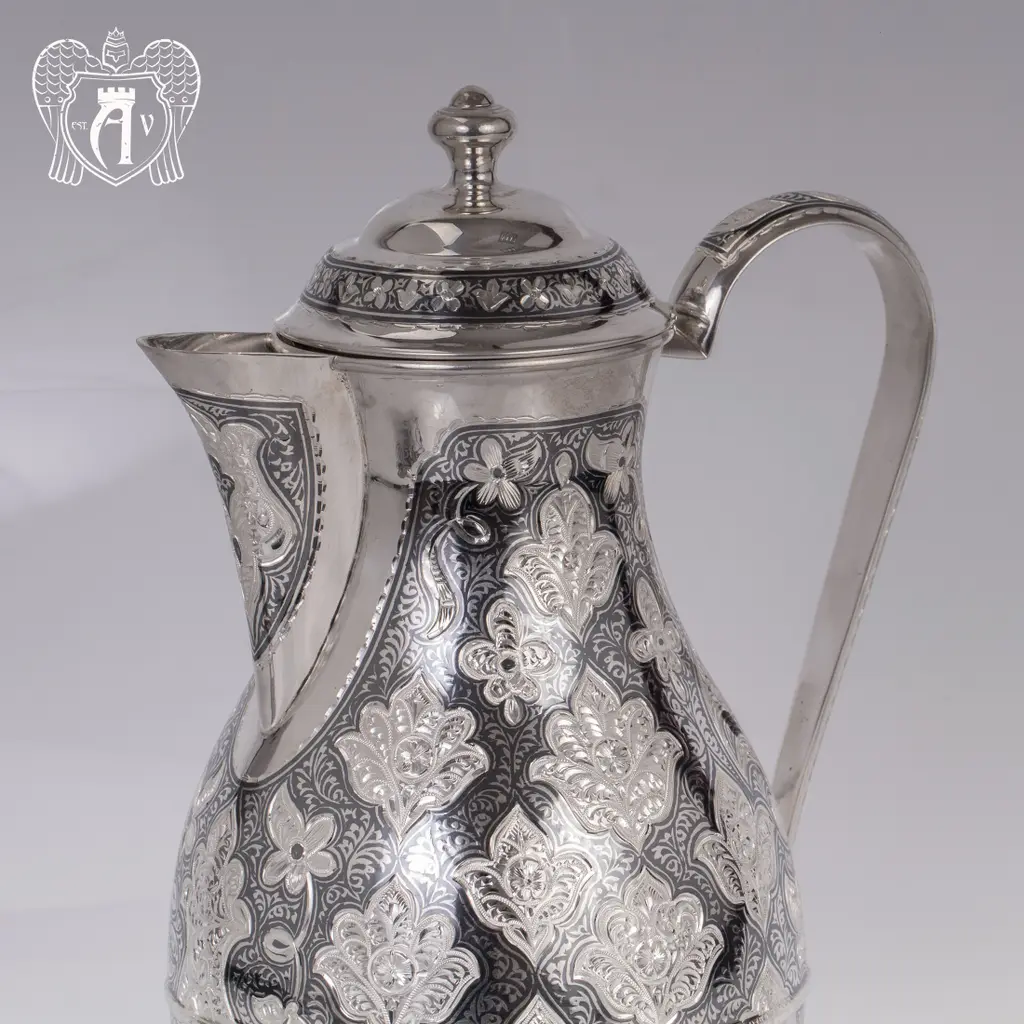 Кувшин из серебра 925 пробы «Люксор» - фото 2