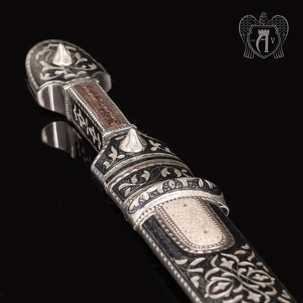 Кинжал серебряный  «Самур» - фото 2