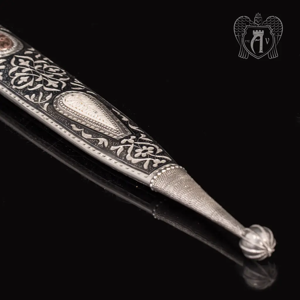 Кинжал серебряный  «Самур» - фото 4