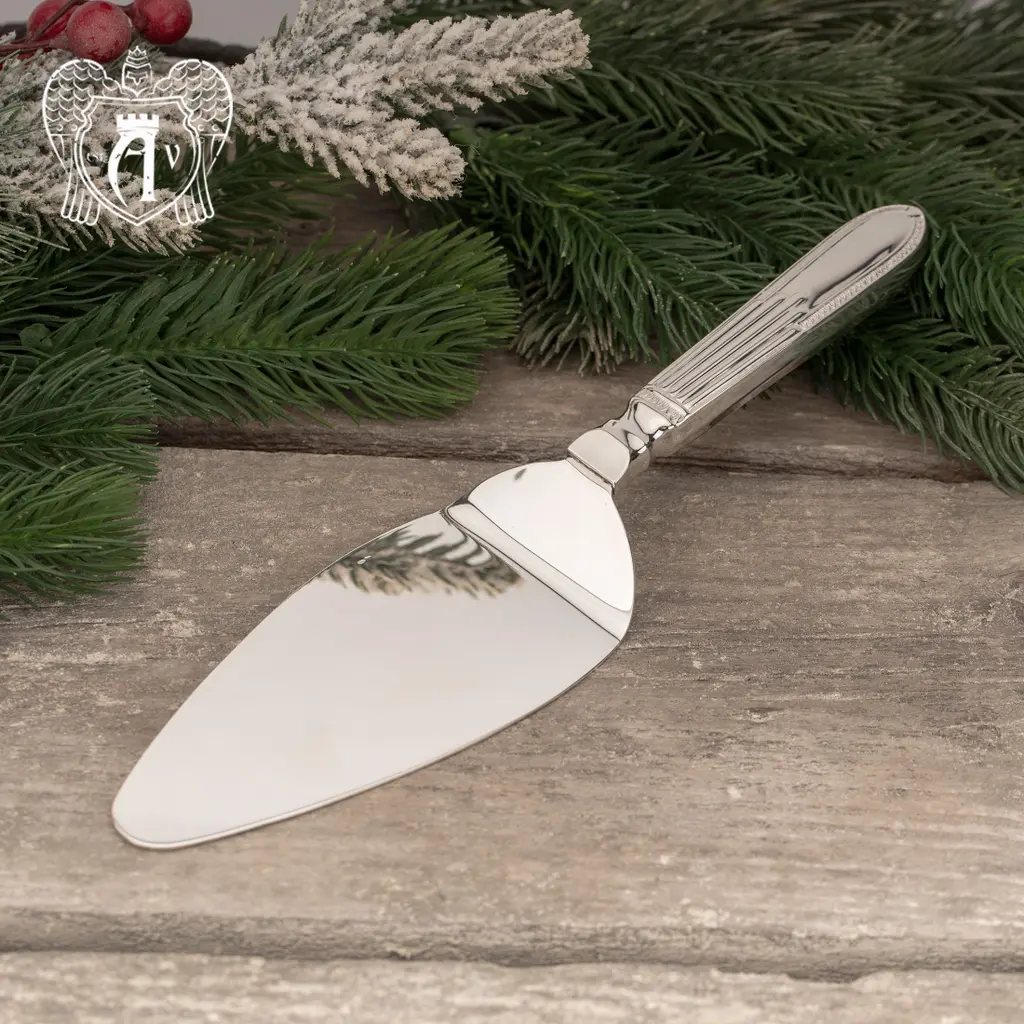 Серебряная лопатка для пирожного/торта  «Элегант» - фото 4