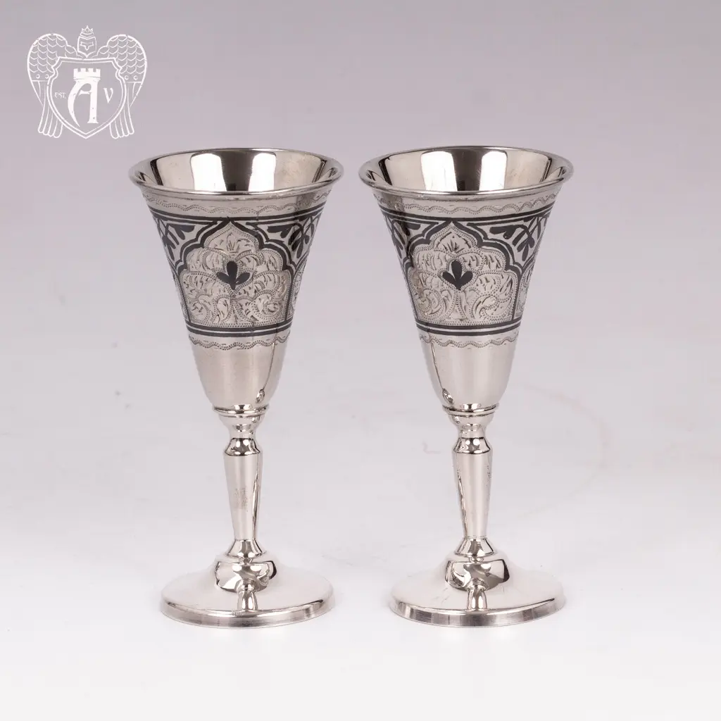 Набор рюмок из серебра  «Верона» - фото 2