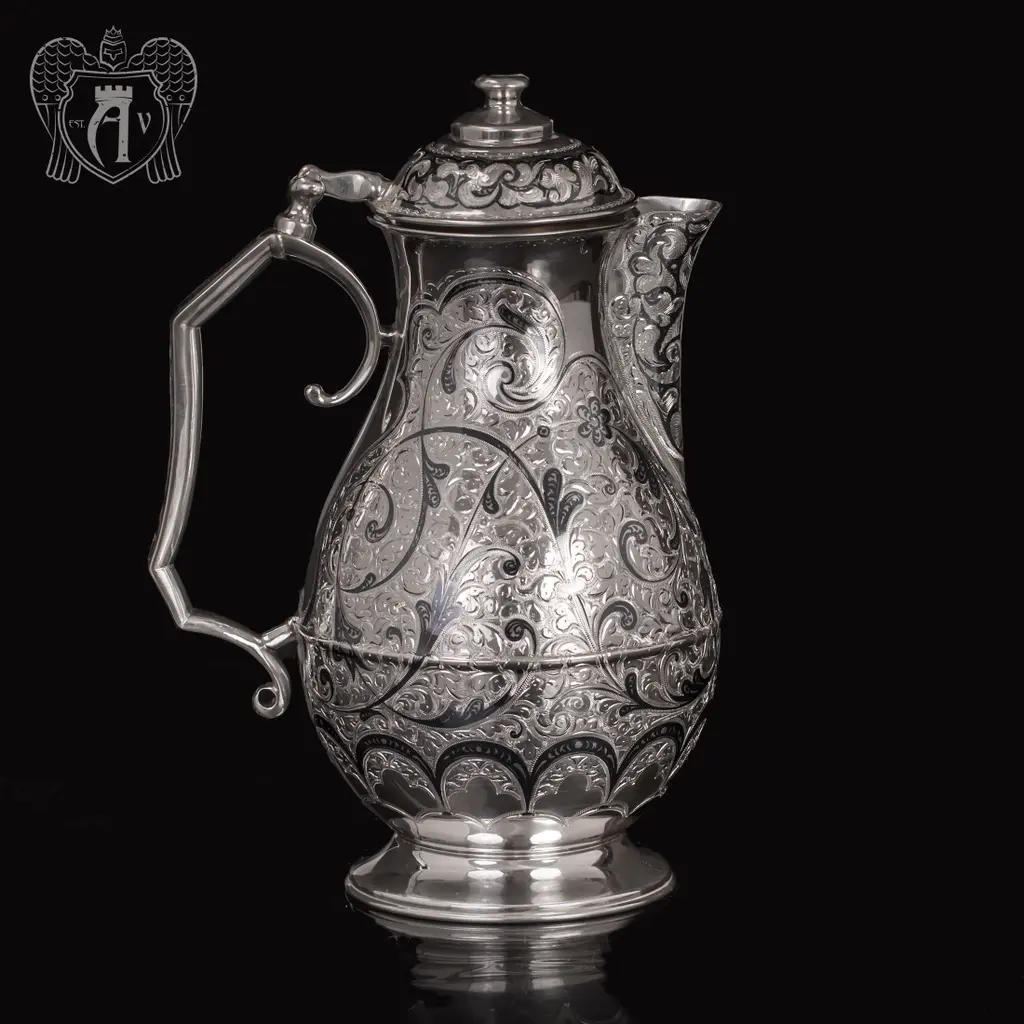 Набор для воды из серебра «Эдем» - фото 4