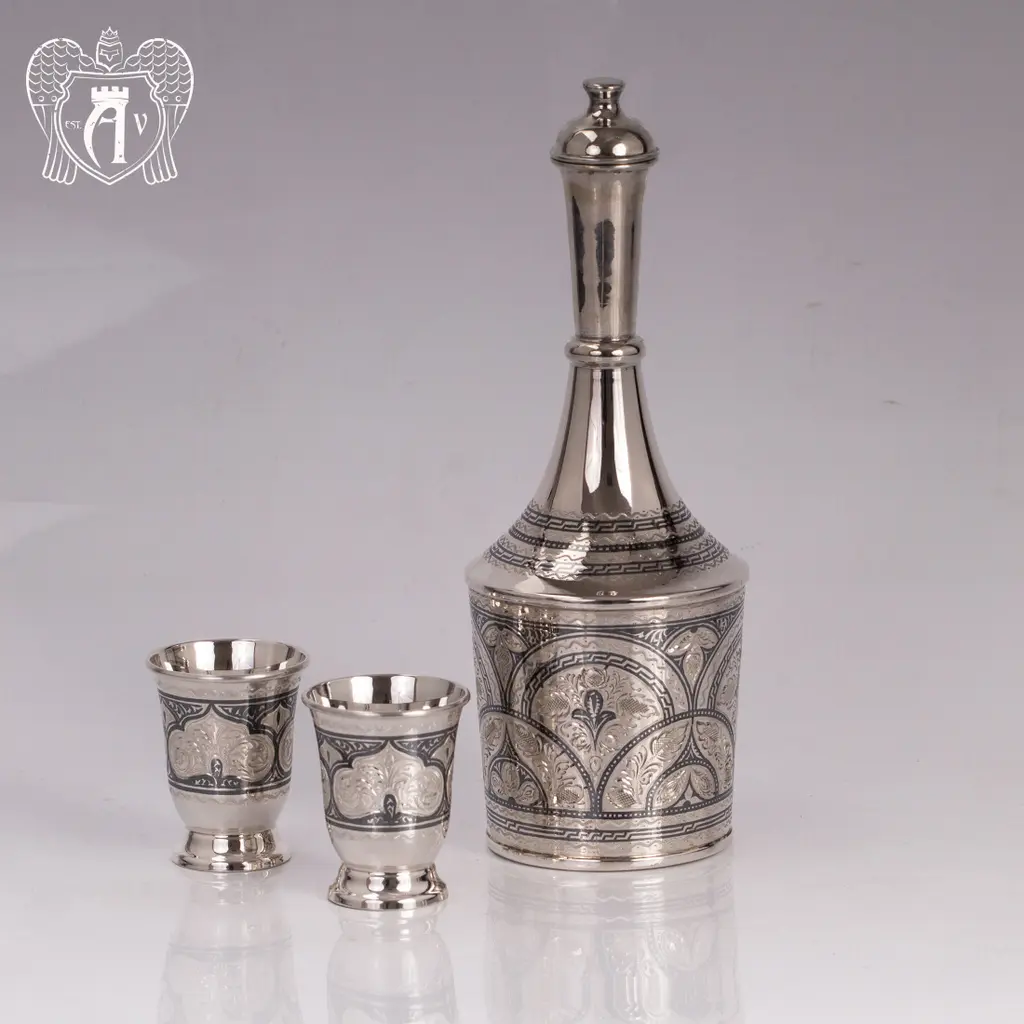 Водочный графин и шесть стопок  «Верона» - фото 3