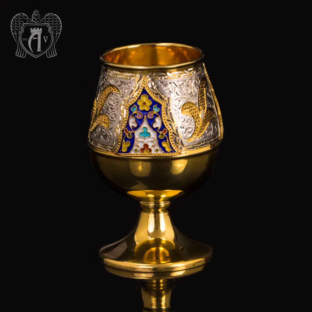 Бокалы серебряные «Флоренция» пара - фото 2