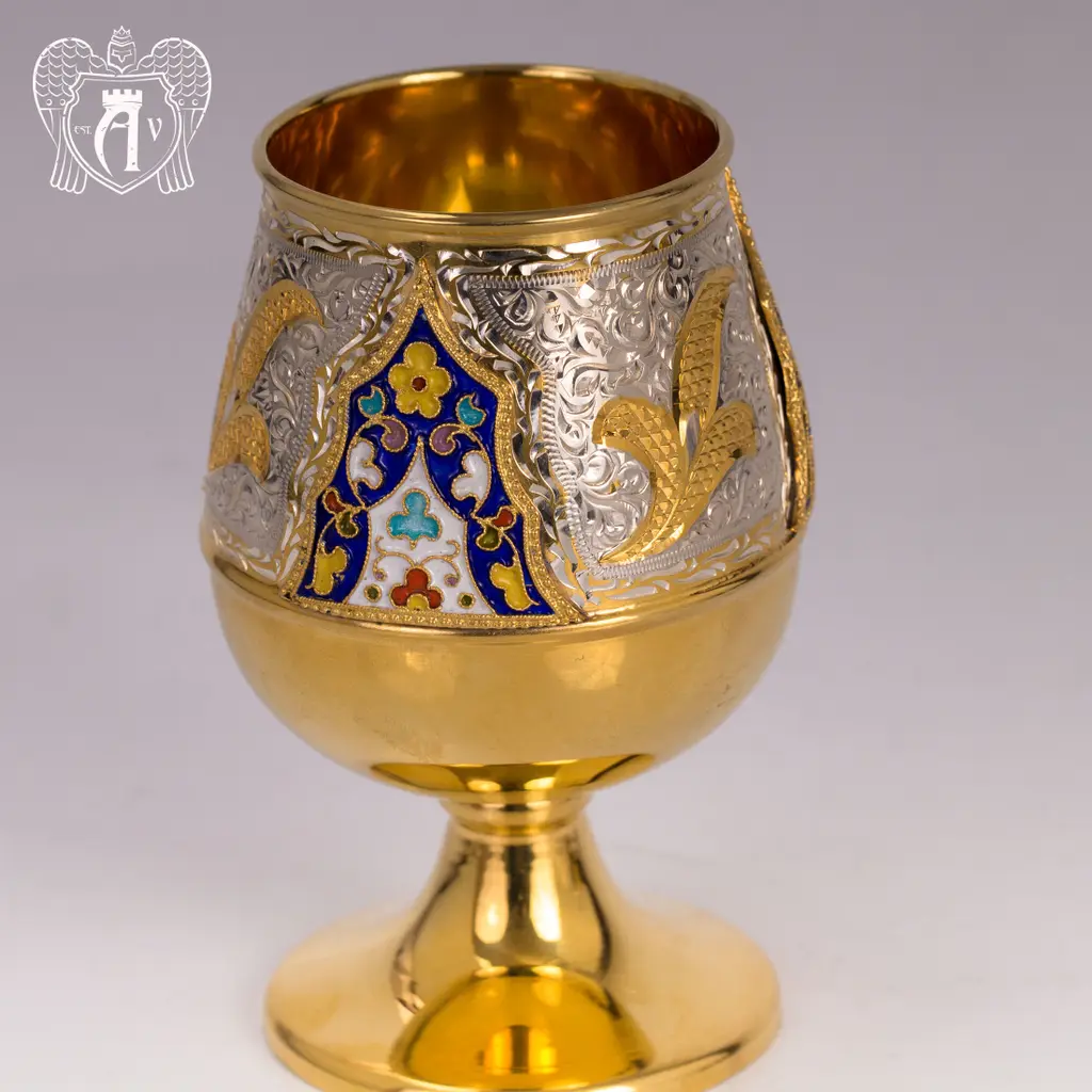 Бокалы серебряные «Флоренция» пара - фото 4