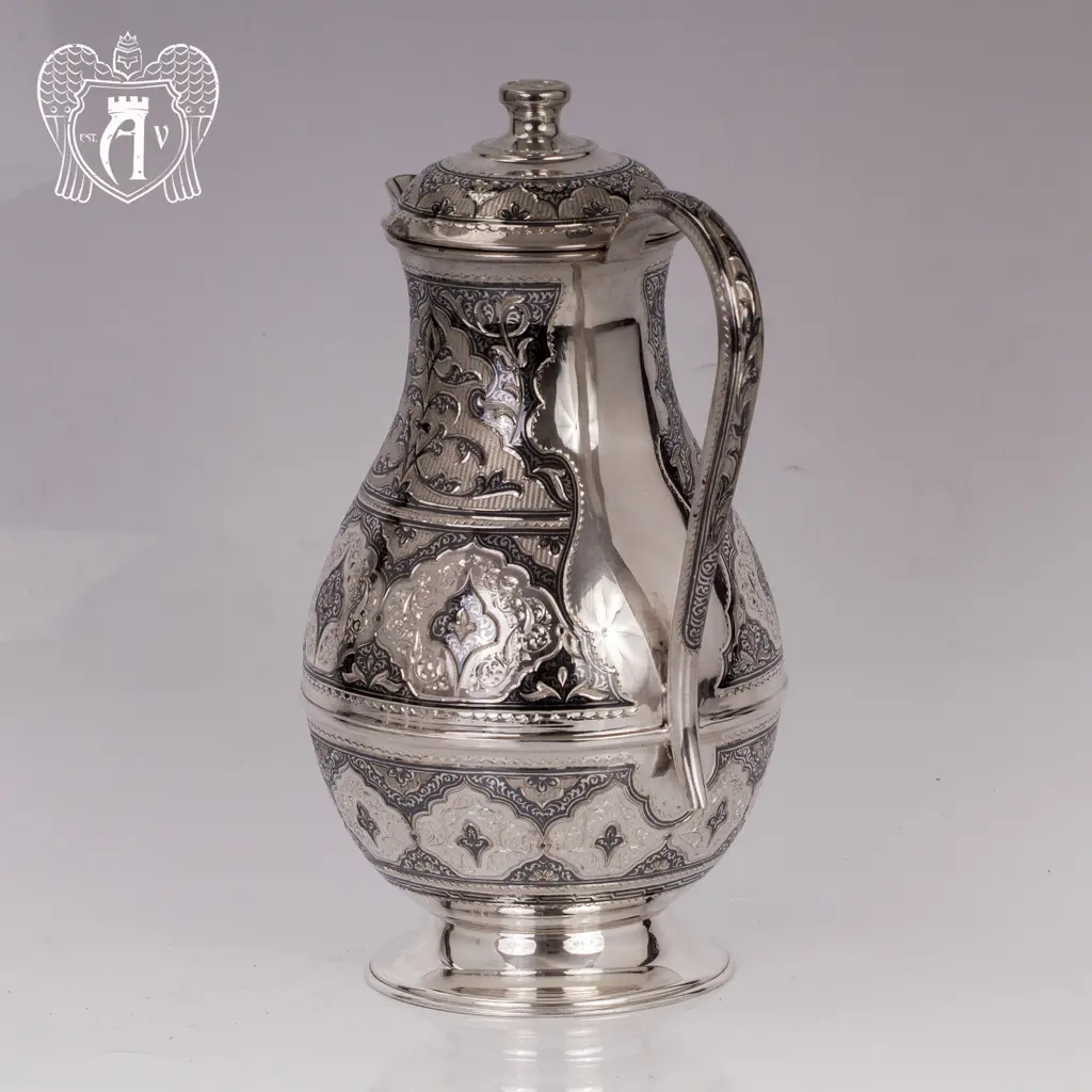 Кувшин серебряный «Витязь» - фото 3