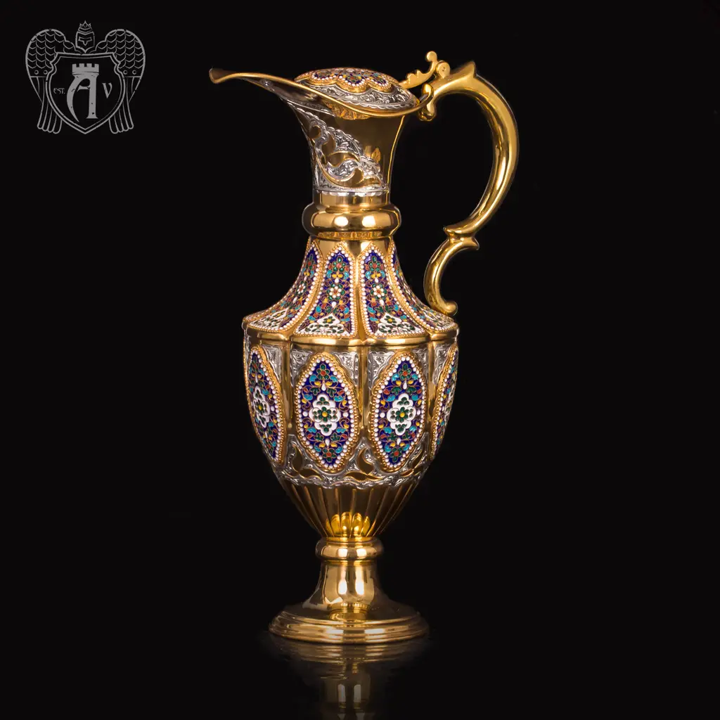 Винный сервиз «Бухарест» с горячей эмалью - фото 2