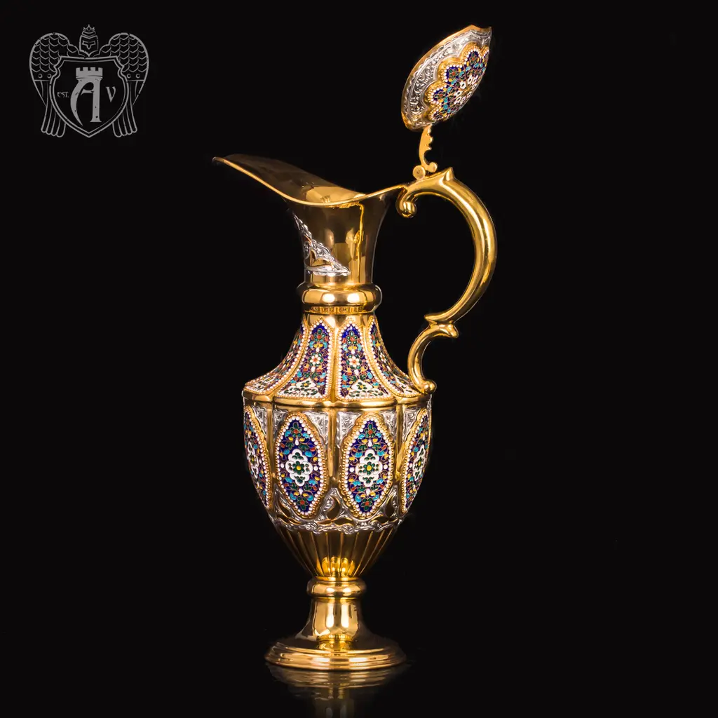 Винный сервиз «Бухарест» с горячей эмалью - фото 3