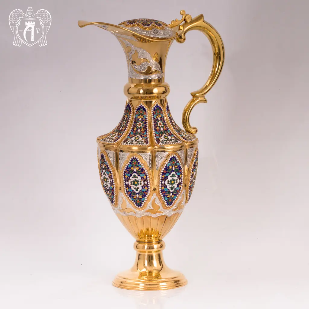 Винный сервиз «Бухарест» с горячей эмалью - фото 5