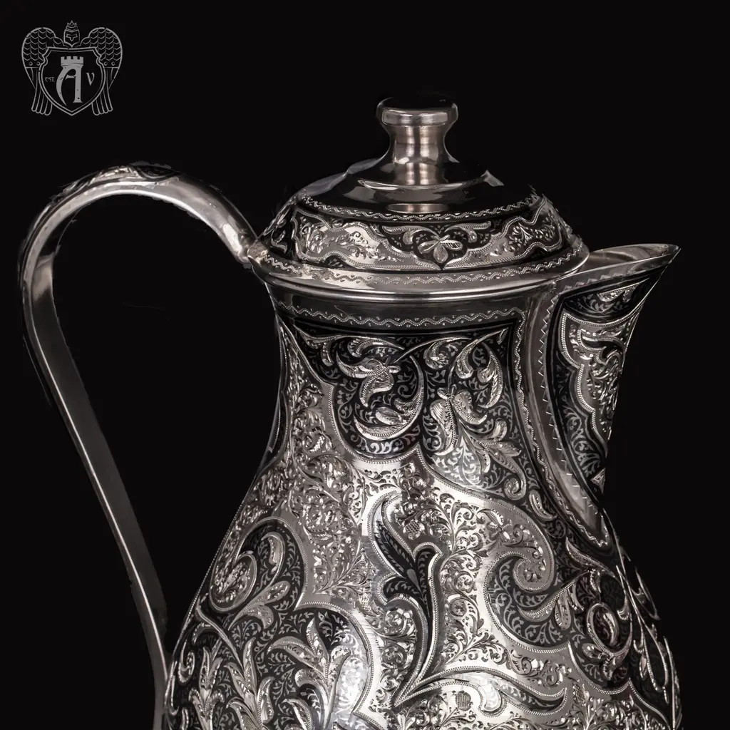 Кувшин серебряный «Валас» - фото 3