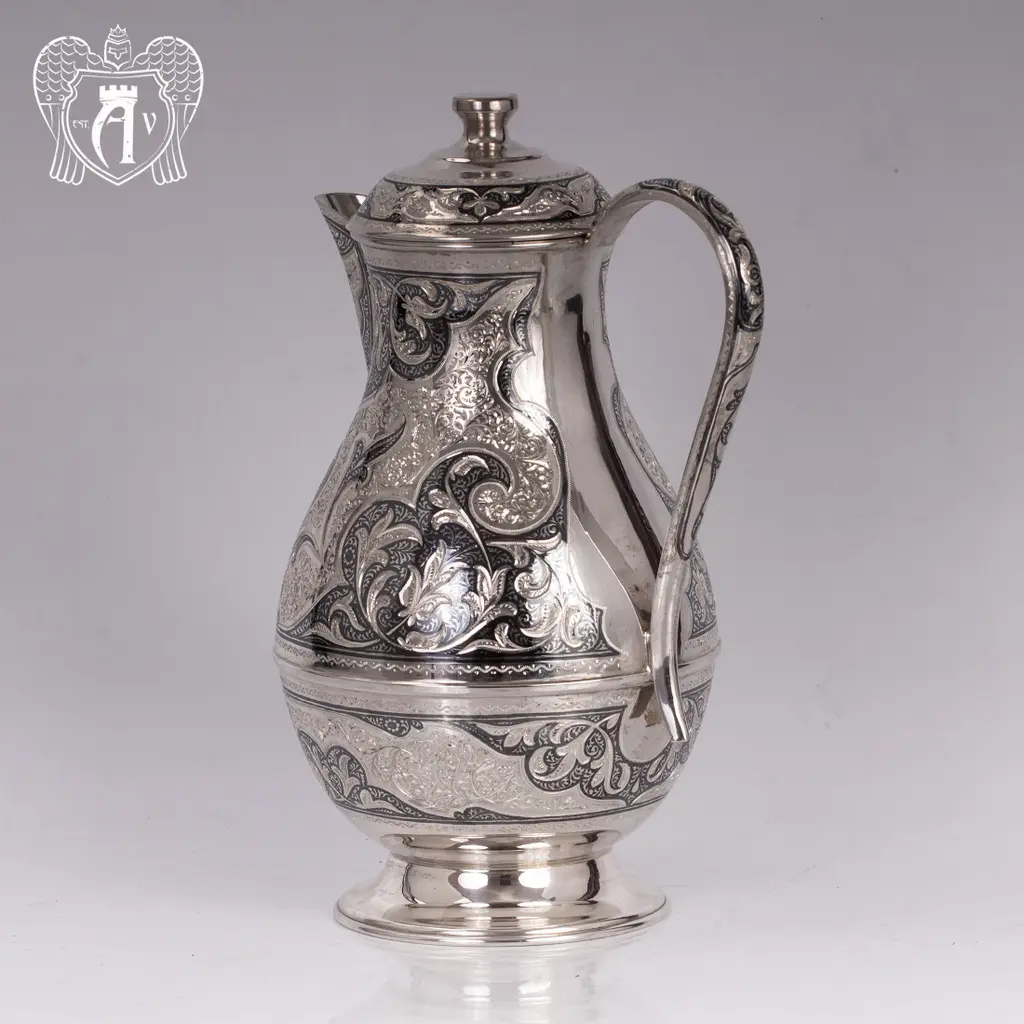 Кувшин серебряный «Валас» - фото 4